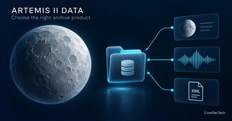Artemis II Data Released: Choose the Right Archive Before Downloading